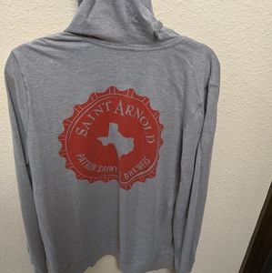 Zip up hooded sweatshirt